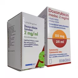 Доксорубицин Sandoz Medac Словения/Австрия 2мг/мл фл. 25мл (50мг) в Нижнем Новгороде и области фото