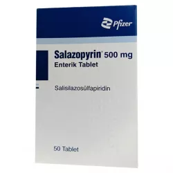 Салазопирин Pfizer табл. 500мг №50 в Нижнем Новгороде и области фото