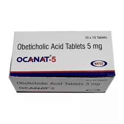 Окалива генерик (Ocanat / Ocabest - 5) :: Обетихолевая кислота 5мг табл. №100 в Нижнем Новгороде и области фото
