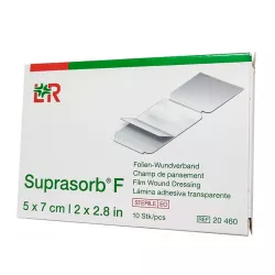 Супрасорб Ф (Suprasorb F) стер. пленка для перевязки ран 5*7см 10шт в Нижнем Новгороде и области фото