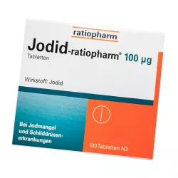 Йодид Ратиофарм (Калия Йодид) ГЕРМАНИЯ Ratiopharm 100мкг таб. №100 в Нижнем Новгороде и области фото