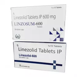 Зивокс аналог (Linezolid / Linospan / Linzosum) :: Линезолид Индия 600мг таб. №10 в Нижнем Новгороде и области фото