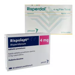 Рисполепт таб. 4мг (название Rispolept / Risperdal) №20 в Нижнем Новгороде и области фото