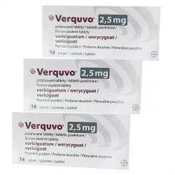Веркуво (европейское название Адемпас 2.5) Verquvo ЕС!! Риоцигуат 2,5 мг таб. №42 в Нижнем Новгороде и области фото