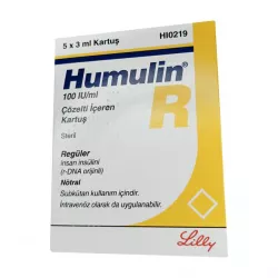 Хумулин Регуляр инсулин (Humulin-R) 100 МЕ/мл сусп. для ин. 3мл 5шт в Нижнем Новгороде и области фото