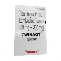 Твинакт Довато полный аналог :: Twinaqt :: Долутегравир Ламивудин 50+300мг таб. №30 в Нижнем Новгороде и области фото