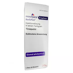 Мунджаро 5 мг / доза 4 дозы :: Тирзепатид Mounjaro KwikPen в Нижнем Новгороде и области фото
