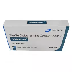 Добутамин Dobustat (dobutamine) р-р д/ин амп 250мг/5мл  №2 (2шт по 5мл) в Нижнем Новгороде и области фото