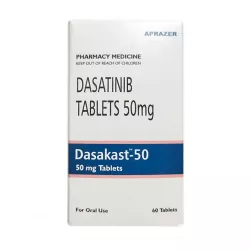 Дазатиниб (Dasakast) :: полный аналог Спрайсел :: таб. 50мг №60 в Нижнем Новгороде и области фото